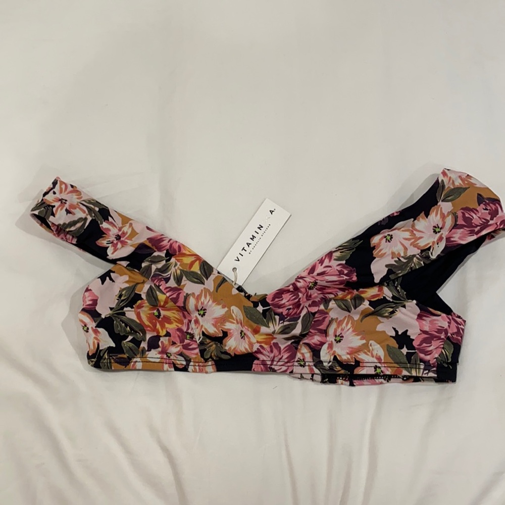Vitamin A Capri Bikini Top in Ambrosia